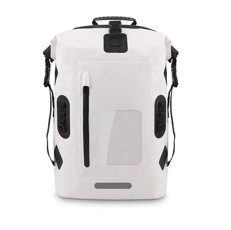 Waterproof 30L Laptop Backpack Dry Bag Rain & Motorcycle Use